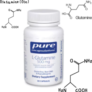 L-Glutamine 500 mg 90 Vegcaps