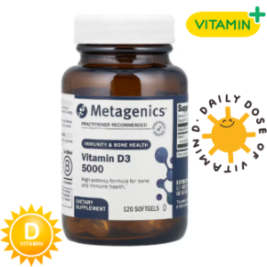 D3 5000 IU 120 Softgels