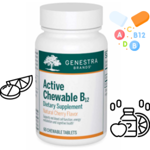 Active Chewable B12 with L-Methylfolate